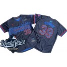 Men's Toronto Blue Jays #39 Trey Yesavage Black City 2025 World Series Cool Base Jersey