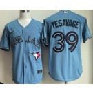 Men's Toronto Blue Jays #39 Trey Yesavage Light Blue Cool Base Jersey