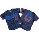 Men's Toronto Blue Jays #47 Addison Barger Black 2024 City Connect Limited Jersey