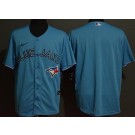 Men's Toronto Blue Jays Blank Light Blue Cool Base Jersey