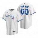 Men's Toronto Blue Jays Customized White 2020 Cool Base Jersey