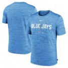 Men's Toronto Blue Jays Light Blue Velocity Performance Practice T Shirt
