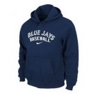 Men's Toronto Blue Jays Navy Blue Printed Pullover Hoodie