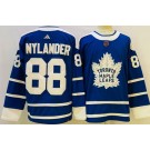 Men's Toronto Maple Leafs #88 William Nylander Blue 2022 Reverse Retro Authentic Jersey