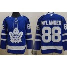 Men's Toronto Maple Leafs #88 William Nylander Blue Authentitc Jersey