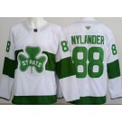 Men's Toronto Maple Leafs #88 William Nylander White St Pats Authentic Jersey