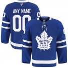 Men's Toronto Maple Leafs Customized Blue Fanatics Authentic Jersey