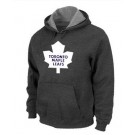 Men's Toronto Maple Leafs Dark Gray Printed Pullover Hoodie
