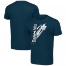 Men's Toronto Maple Leafs Starter Navy Color Scratch T Shirt