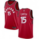 Men's Toronto Raptors #15 Vince Carter Red Icon Hot Press Jersey
