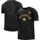 Men's Toronto Raptors Black 2022 City Edition Brushed Jersey T Shirt