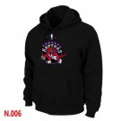Men's Toronto Raptors Black Printed Pullover Hoodie