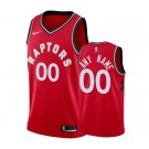 Men's Toronto Raptors Custom Red Icon Hot Press Jersey