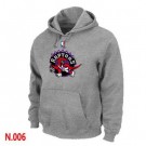 Men's Toronto Raptors Grey Printed Pullover Hoodie