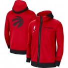 Men's Toronto Raptors Red Showtime Performance Full Zip Hoodie Jacket