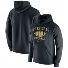 Men's UCF Knights Black Retro Football Lockup Club Pullover Hoodie