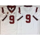 Men's USC Trojans #9 Kedon Slovis White 2019 College Football Jersey