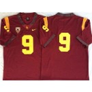 Men's USC Trojans #9 Marquise Lee Red 2019 College Football Jersey