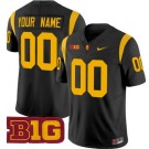Men's USC Trojans Custom Limited Black FUSE College Football Jersey
