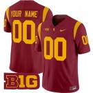 Men's USC Trojans Custom Limited Red FUSE College Football Jersey