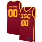 Men's USC Trojans Customized Red 2019 College Basketball Jersey