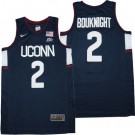 Men's Uconn Huskies #2 James Bouknight Navy College Basketball Jersey