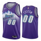 Men's Utah Jazz Customized Purple Classic Stitched Swingman Jersey