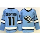 Men's Utah Mammoth #11 Dylan Guenther Blue Authentic Jersey