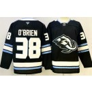 Men's Utah Mammoth #38 Liam O'Brien Navy Authentic Jersey