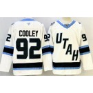 Men's Utah Mammoth #92 Logan Cooley White Authentic Jersey