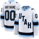 Men's Utah Mammoth Customized White Fanatics Authentic Jersey