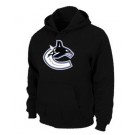 Men's Vancouver Canucks Black Printed Pullover Hoodie