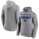 Men's Vancouver Canucks Gray Gain Ground Hoodie