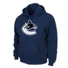 Men's Vancouver Canucks Navy Blue Printed Pullover Hoodie