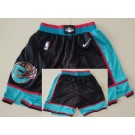 Men's Vancouver Grizzlies Black Classic Swingman Shorts