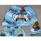 Men's Vancouver Grizzlies Blue Doodle Just Don Shorts