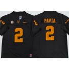 Men's Vanderbilt Commodores #2 Diego Pavia Black Alternate College Football Jersey