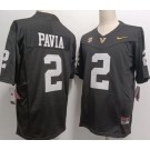 Men's Vanderbilt Commodores #2 Diego Pavia Black College Football Jersey