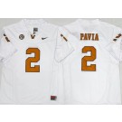Men's Vanderbilt Commodores #2 Diego Pavia White Alternate College Football Jersey