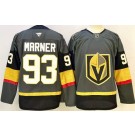 Men's Vegas Golden Knights #93 Mitch Marner Gray Authentic Jersey