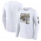Men's Vegas Golden Knights White 2023 Stanley Cup Champions Long T Shirt 306119