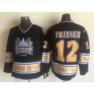 Men's Washington Capitals #12 Alex Friesen Black Throwback Jersey