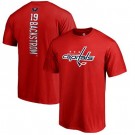 Men's Washington Capitals #19 Nicklas Backstrom Red Printed T Shirt 112113