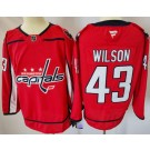 Men's Washington Capitals #43 Tom Wilson Red Authentic Jersey