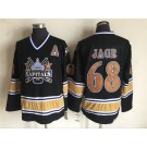 Men's Washington Capitals #68 Jaromir Jagr Black Throwback Jersey