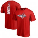Men's Washington Capitals #77 TJ Oshie Red Printed T Shirt 112417