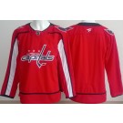 Men's Washington Capitals Blank Red Authentic Jersey