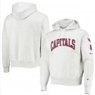 Men's Washington Capitals Gray Champion O&B Capsule II Pullover Hoodie