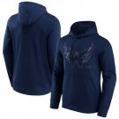 Men's Washington Capitals Navy Etch Hoodie