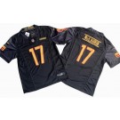 Men's Washington Commanders #17 Terry McLaurin Limited Black FUSE Vapor Jersey